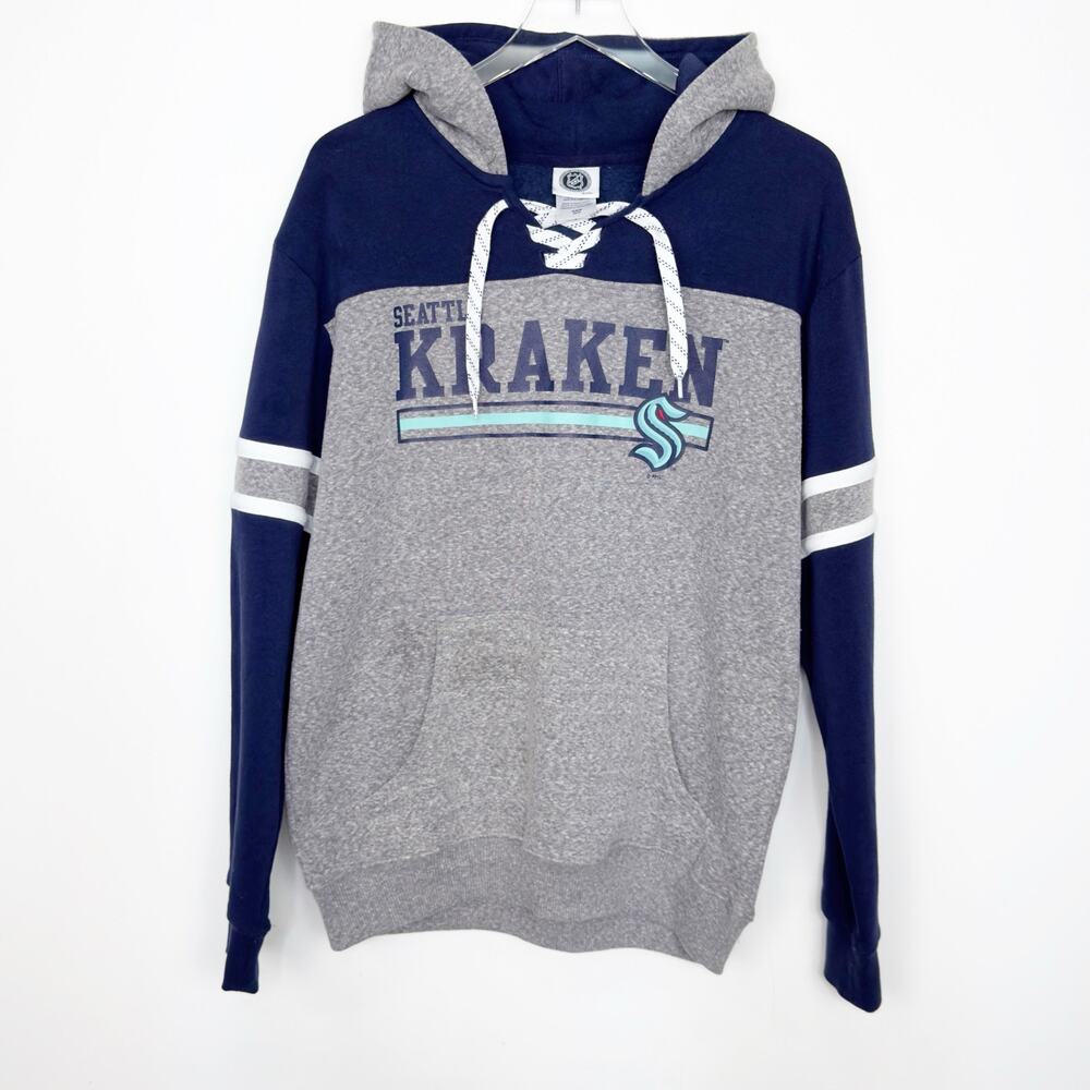 NHL Seattle Kraken Hockey Hoodie Sweatshirt M